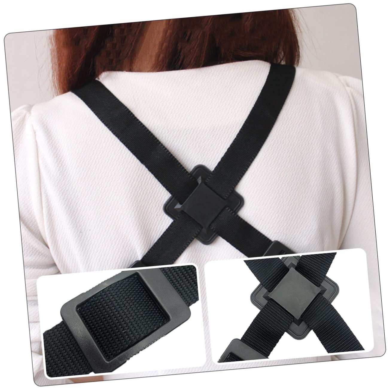 ibasenice 3pezzi Regolabile Per Saxofono Cintura Comfort Per Spalla e Petto Tracolla Per Musicisti Accessorio Versatile Per Strumenti Musicali