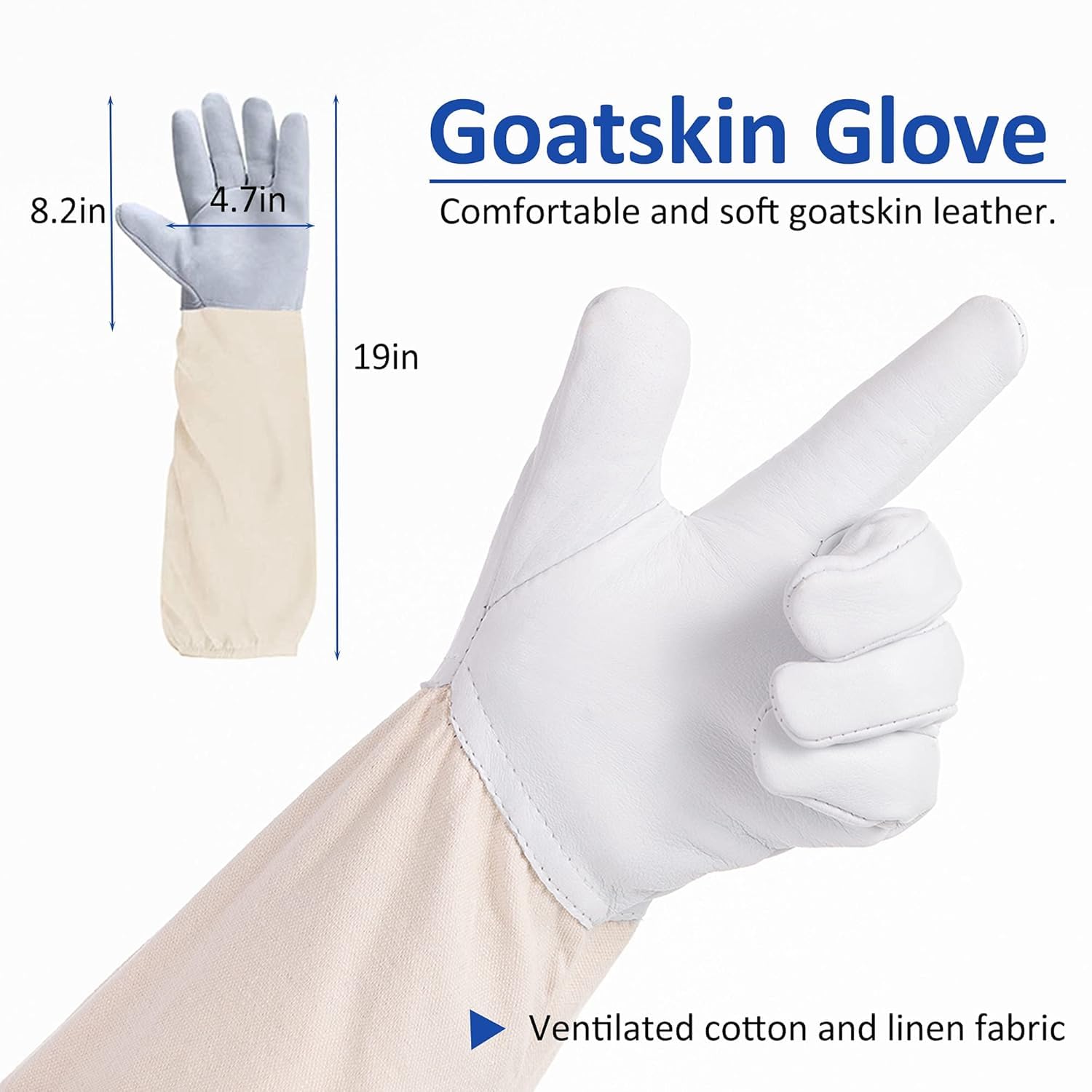 Combinaison d'apiculteur, Combinaison Apiculteur, Costume d'apiculture Professionnelle avec Gants Voile de Protection, Vareuse Apiculteur Tenue d'abeille pour Hommes et Femmes, XXL