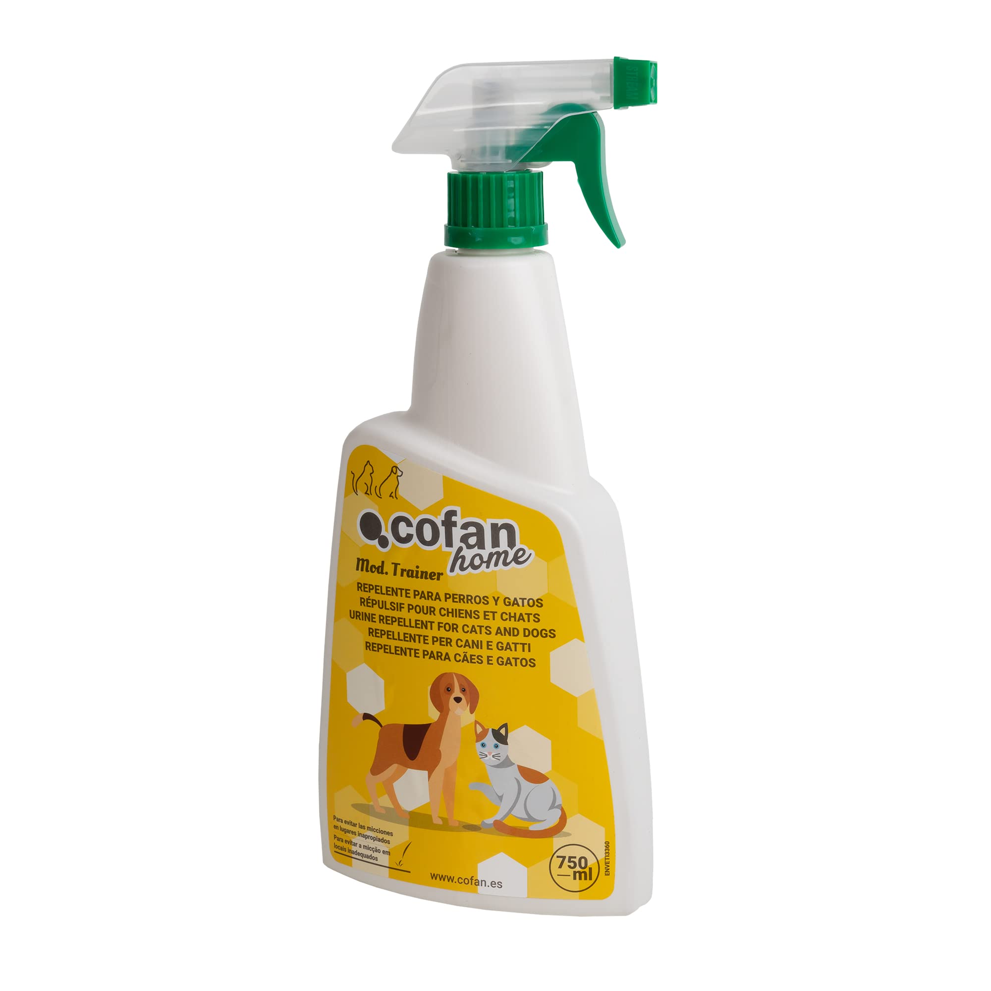 Cofan Repelente para Perros y Gatos | Capacidad 750 ml