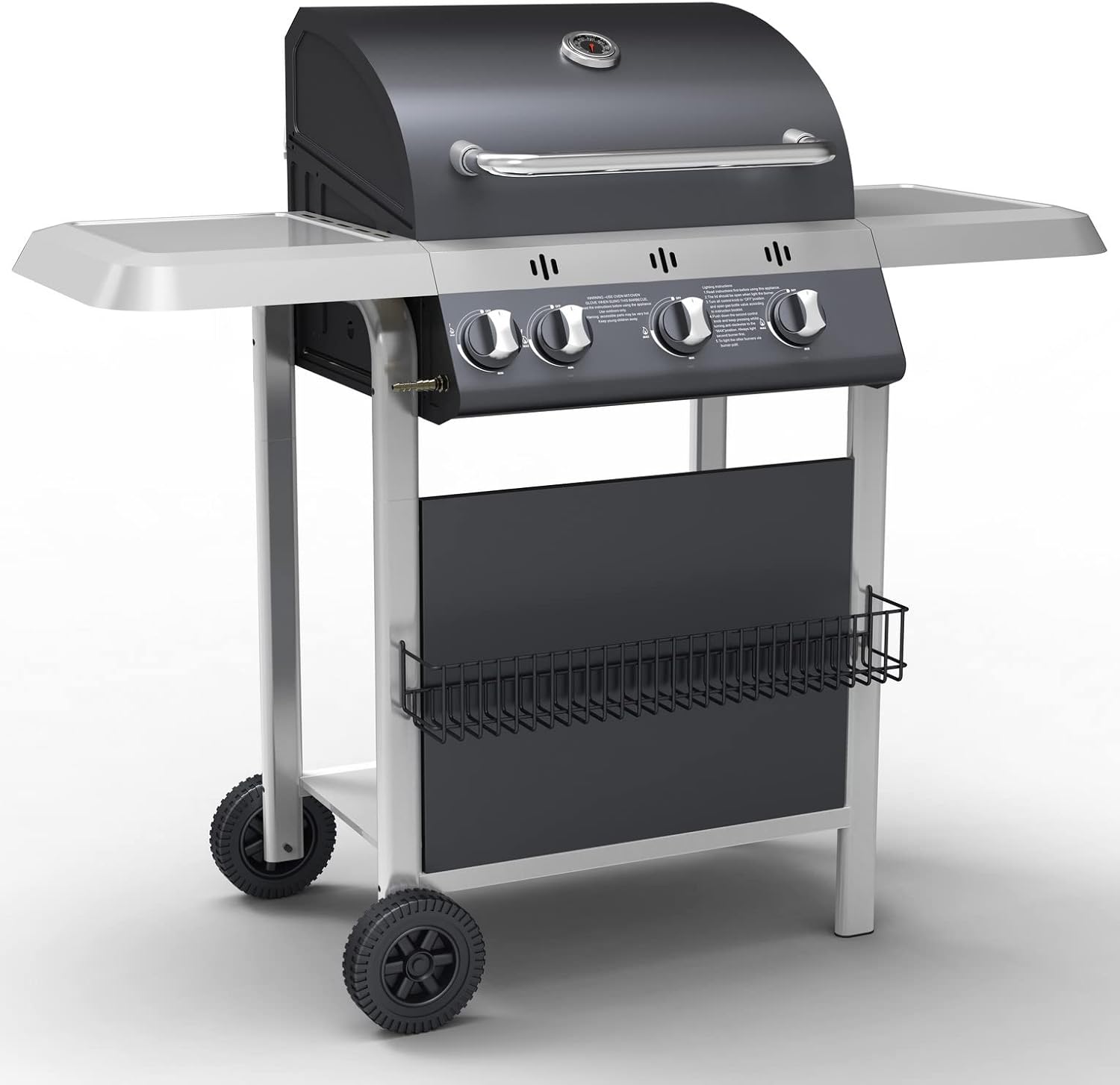 BARBECUE A GAS 3 FUOCHI CON FORNELLO H16023B CARTOMATICA Confezione da 1PZ BARBECUE A GAS 3 FUOCHI CON FORNELLO H16023B CARTOMATICA Confezione da 1PZ