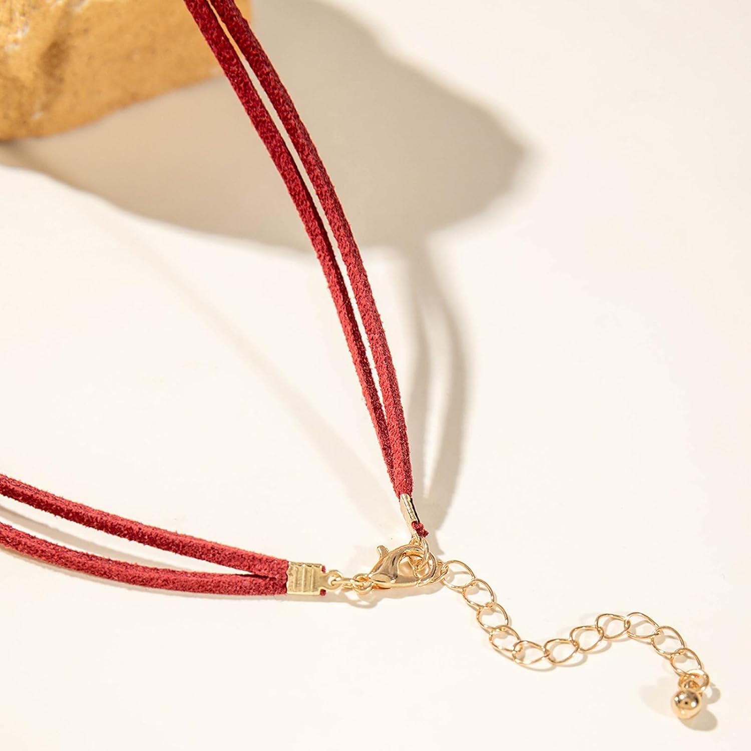 Pure White Conch Pendant Necklace Simple Dainty Gold Plated Ocean Charm Choker Natural Seashell Chain Trendy Boho Beach Jewelry for Women Summer Vacation Decorations - Image 5