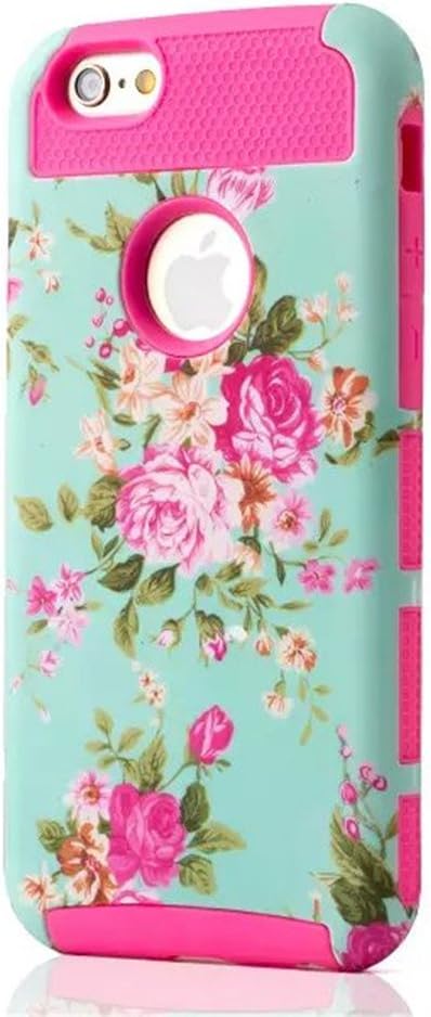 iPhone 6 Plus case,Coolpin (TM) iPhone 6 Plus Case Peony Pattern Design Fashion and Cool Cheap Case Cover For iPhone 6 Plus (5.5 inch). (pink)