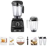 Vitamix 7500 Blender Super Package, with 32oz Dry Grains Jar and 2-20oz To-Go Cups (Black)