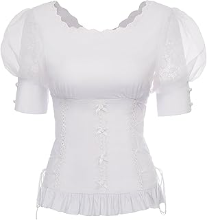 plus size steampunk blouse