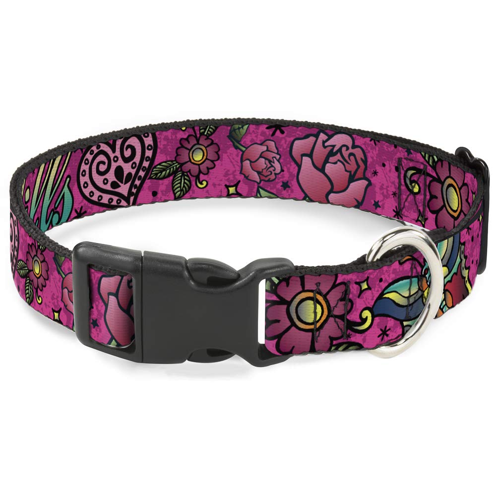 Pince à collier Buckle Down large pour empêcher le collier de glisser