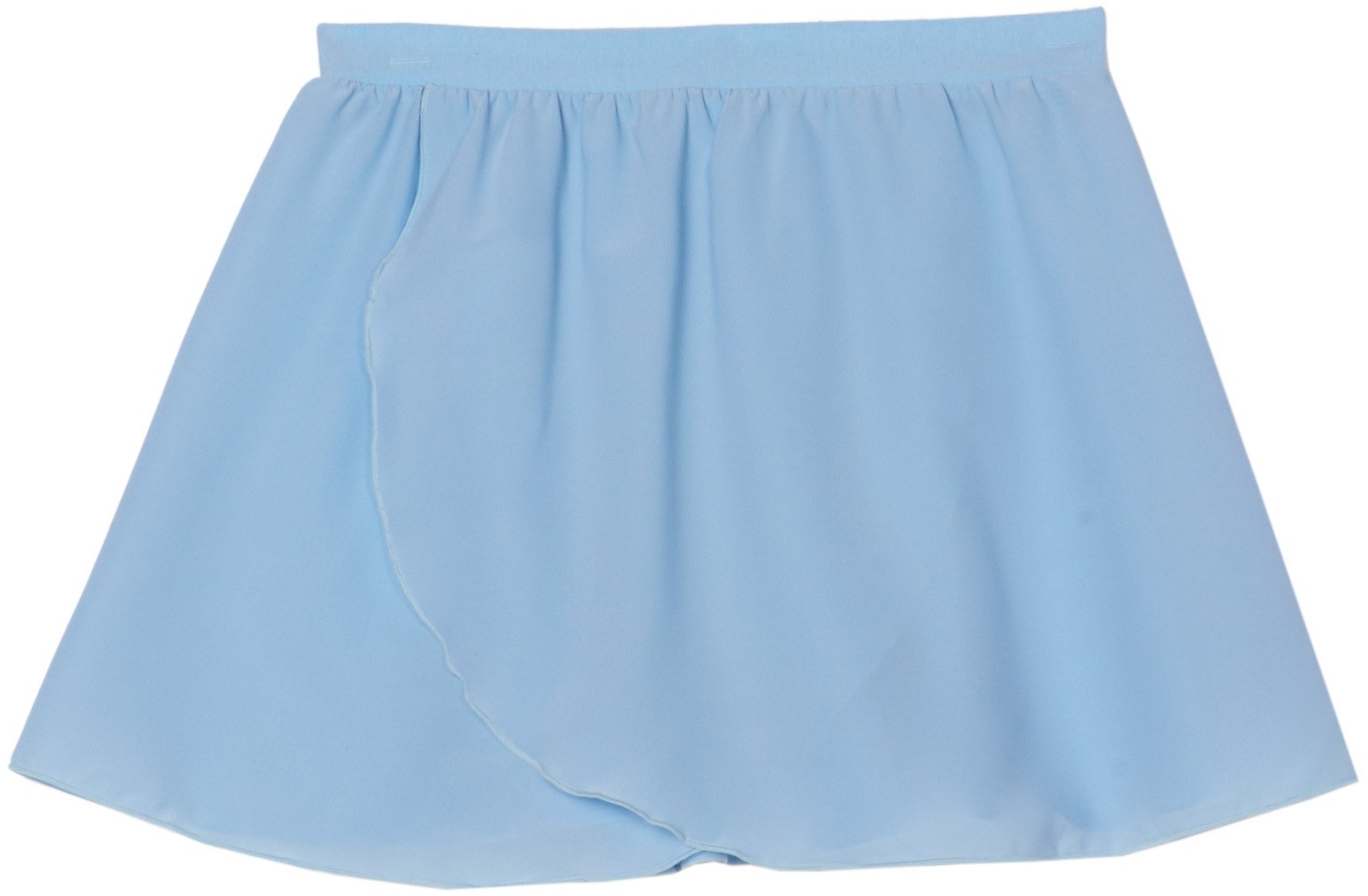 SANSHAgirls Wrap athletic skirts, Light Blue, Medium 8-10 E US