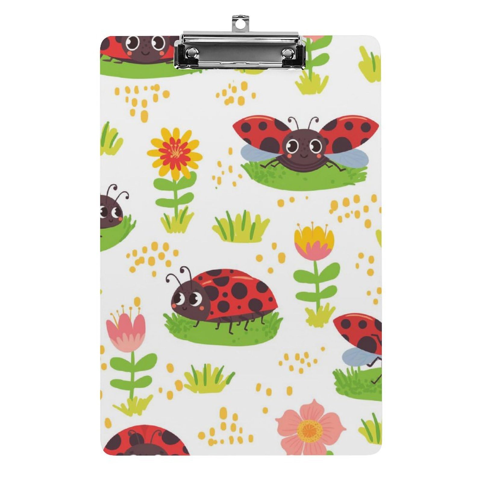 Porte-bloc A4 avec pince coccinelle planchettes à clip bas - 8