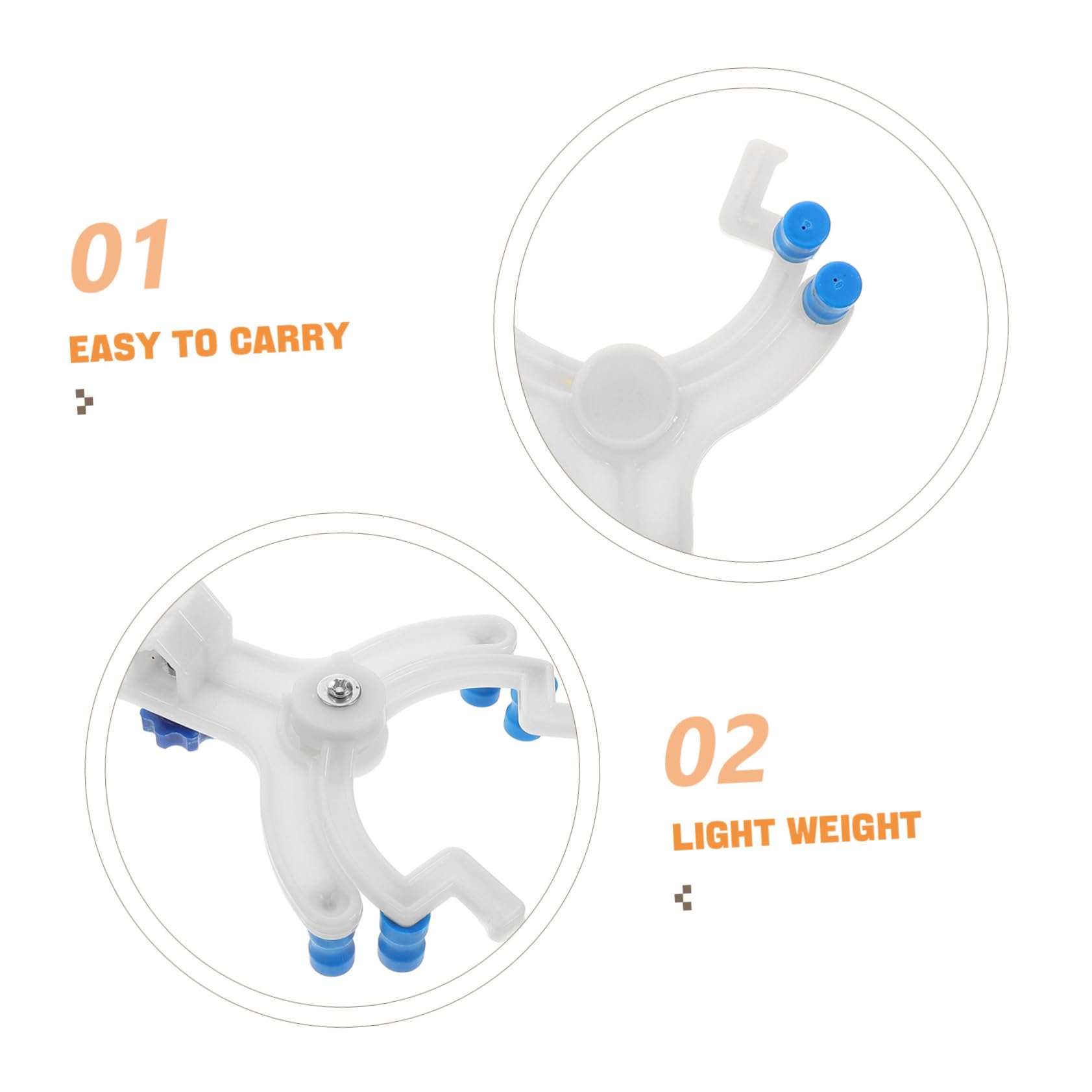 Pinza Regolabile Plastica Per Burette e Becher Clip Butterfly Doppia Per Supporto Laboratorio Accessorio Versatile Per Esperimenti Chimici