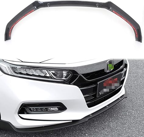 Amazon ホンダ アコード 10世代 18専用 フロント バンパー リップ スポイラー 3点セット カバー トリム プロテクター グレードアップ カーボン調 高級車素材 傷防止 軽量 エアロ Diy アクセサリー カスタム 外装パーツ 黒 フロントスポイラー 車 バイク Amazon ホンダ アコード 10世代 18専用 フロント バンパー リップ スポイラー 3点セット カバー トリム プロテクター グレードアップ カーボン調 高級車素材 傷防止 軽量 エアロ Diy アクセサリー カスタム 外装パーツ 黒 フロントスポイラー 車 バイク