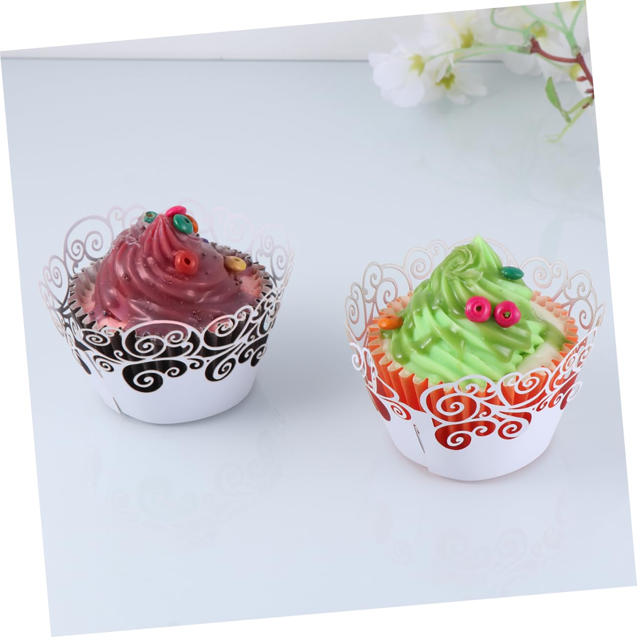 Alipis 180pezzi Fodere Per Resistente Temperature Per Matrimoni e Compleanno Decorazioni Per e Muffin