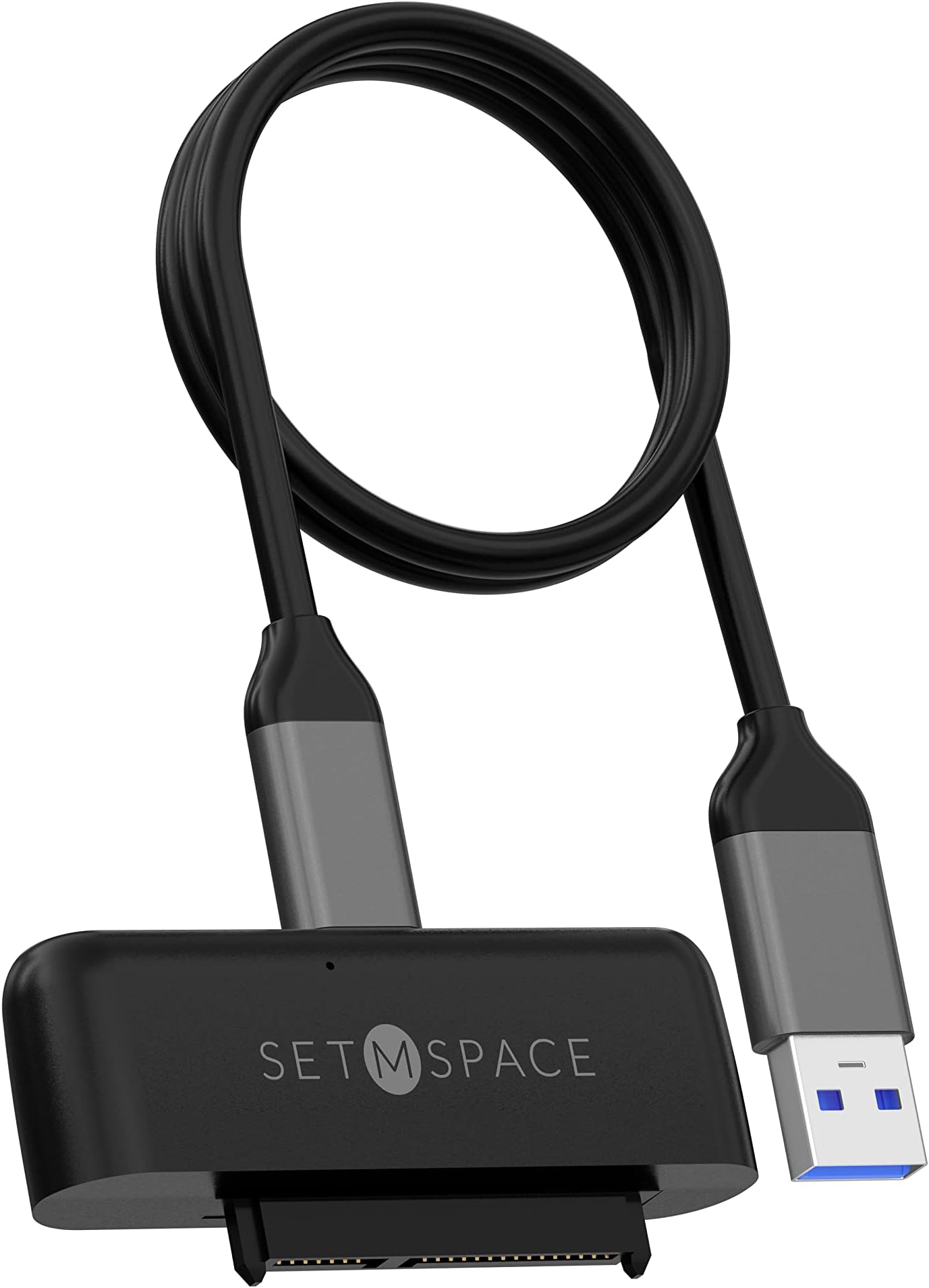 SATA to USB Cable, USB 3.0 to 2.5โSATA to USB 3.0 Adapter for External Converter for SSD/HDD Data Transfer, 3.28ft