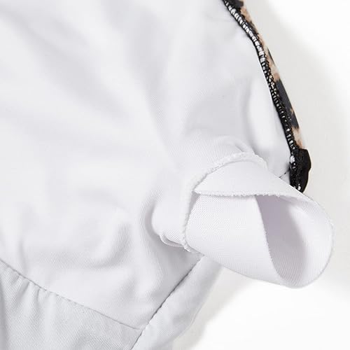 Miniatura 2 de SUUKSESS Traje de baño sexy halter tankini para mujer, adelgazante, control de abdomen, cintura alta, trajes de baño de 2 piezas