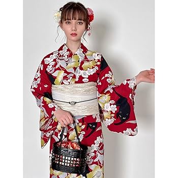 【兵児帯】猫ドット　ツモリチサト　浴衣帯 　ねこ 水玉 赤 レッド 大人 TSUMORI CHISATO tsumori chisato ツモリチサト 子供用 帯リボン