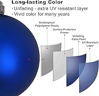 Vista 86 de Bubblegun Rosa - Bolas Pequeñas de Navidad de 1.6 Pulgadas, Adornos de Decoración para Árbol de Navidad, Bolas Colgantes Inastillables