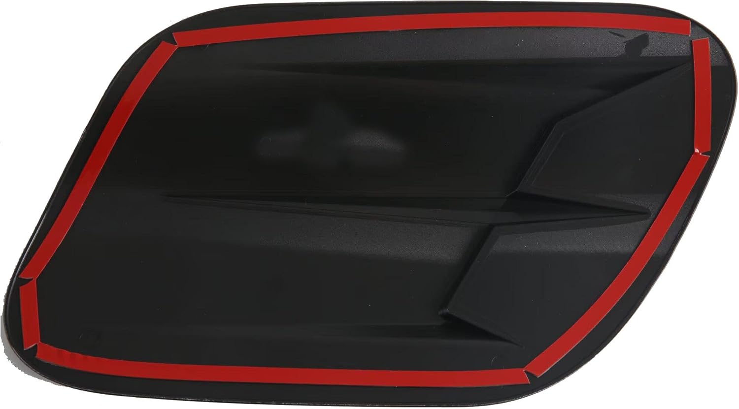 Car Fuel Door Cover Cap for Audi A5L 2025 2026 Accessories,Easy Stick-On Installation, providing a long-lasting, like-new appearance. (black)