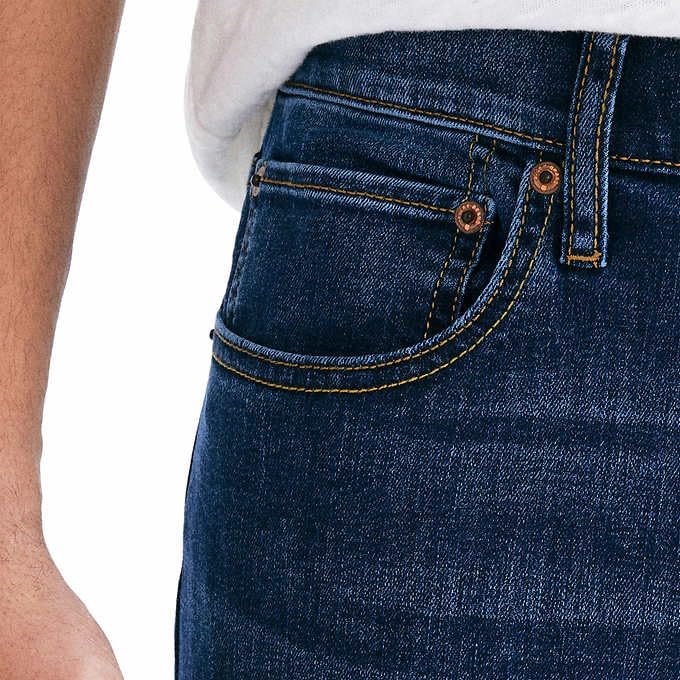 LUCKY Brand 410 Athletic Straight Fit Jeans (US, Waist Inseam, 32, 30, Blue)3