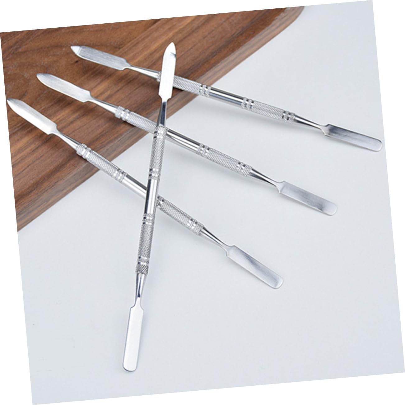 OSALADI 10pcs Double-Ended Opening Stick Repair Tools Stainless Steel Praying Tool for Mobile Phone Tablet Laptop LCD Electronics
