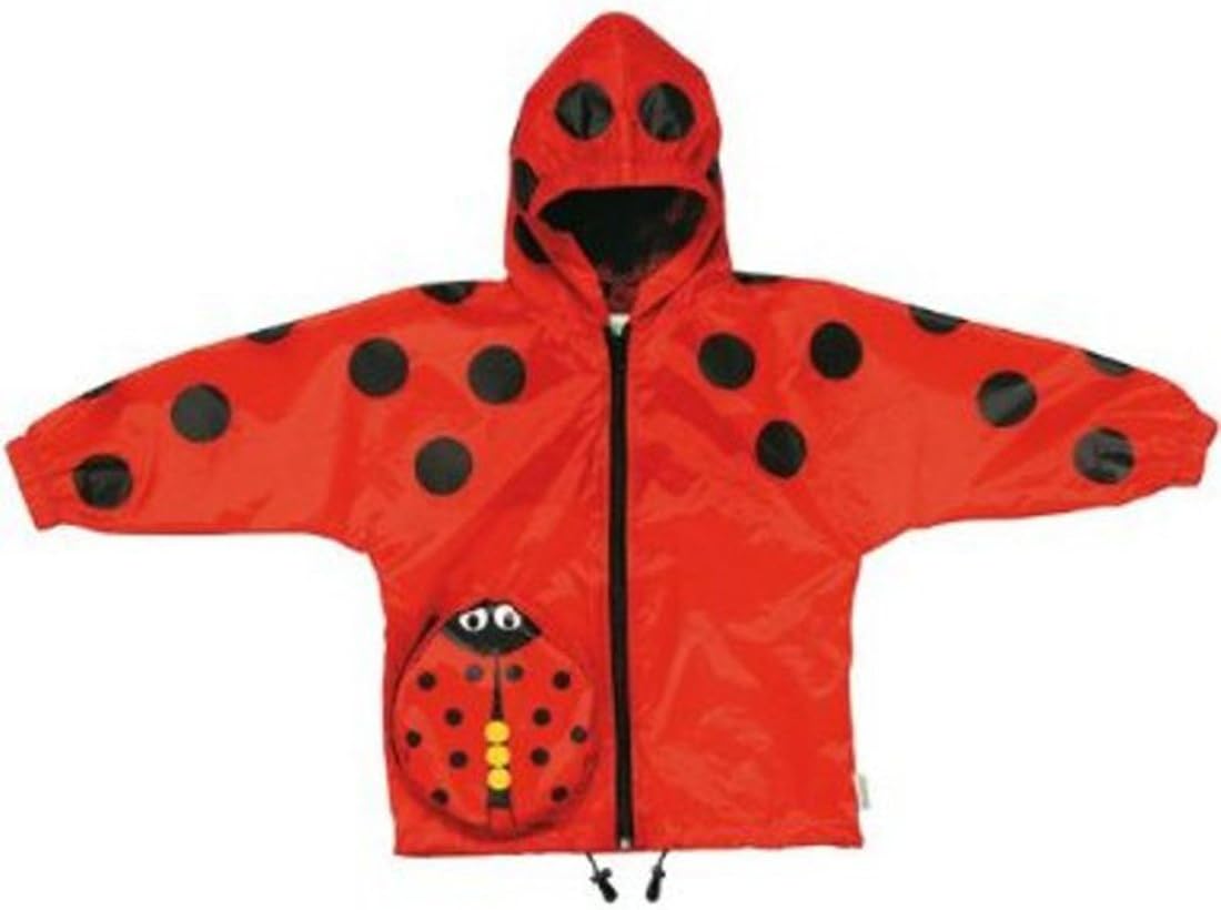 KIDiD Children's Windcheaters (Small 3-4 years, Ladybug)