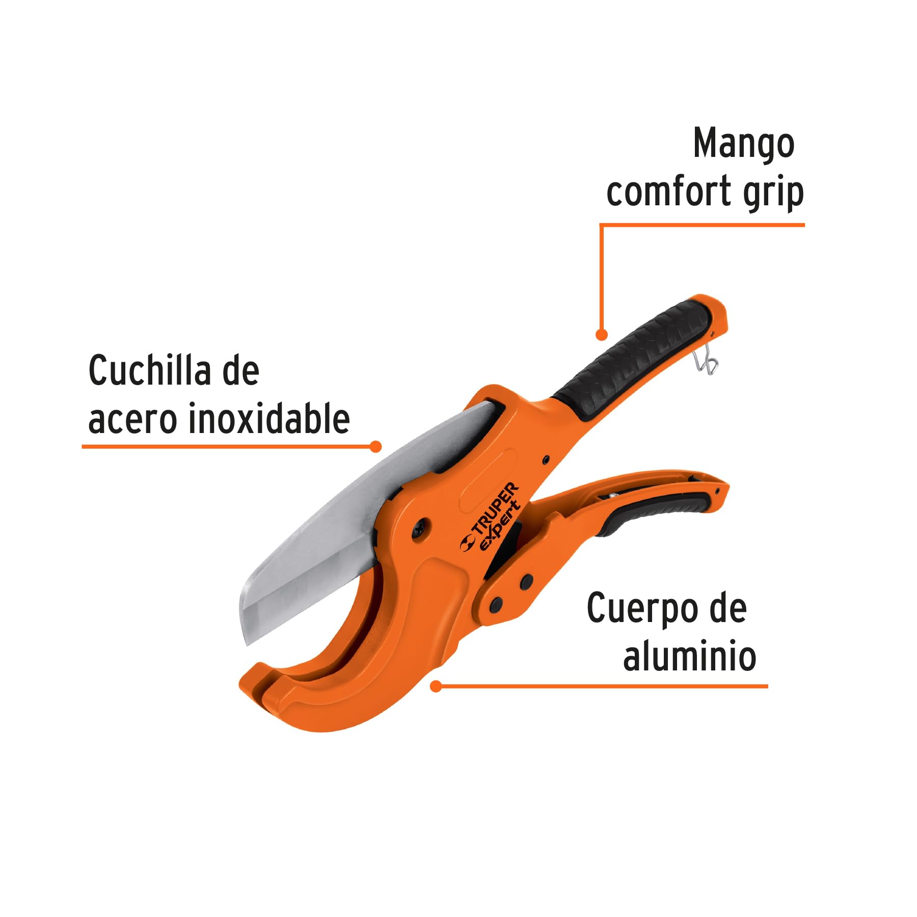 Cortador de tubos de PVC - 64 mm