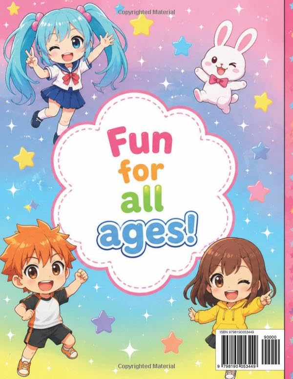 My Fun Anime Coloring Book (Fun Coloring Books) image 3