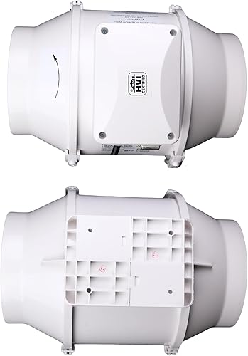 Miniatura 6 de VENTS -US TT 150 Ventilador en línea de 6 pulgadas para conductos con aplicación de alta presión estática - Soluciones ideales para suministro