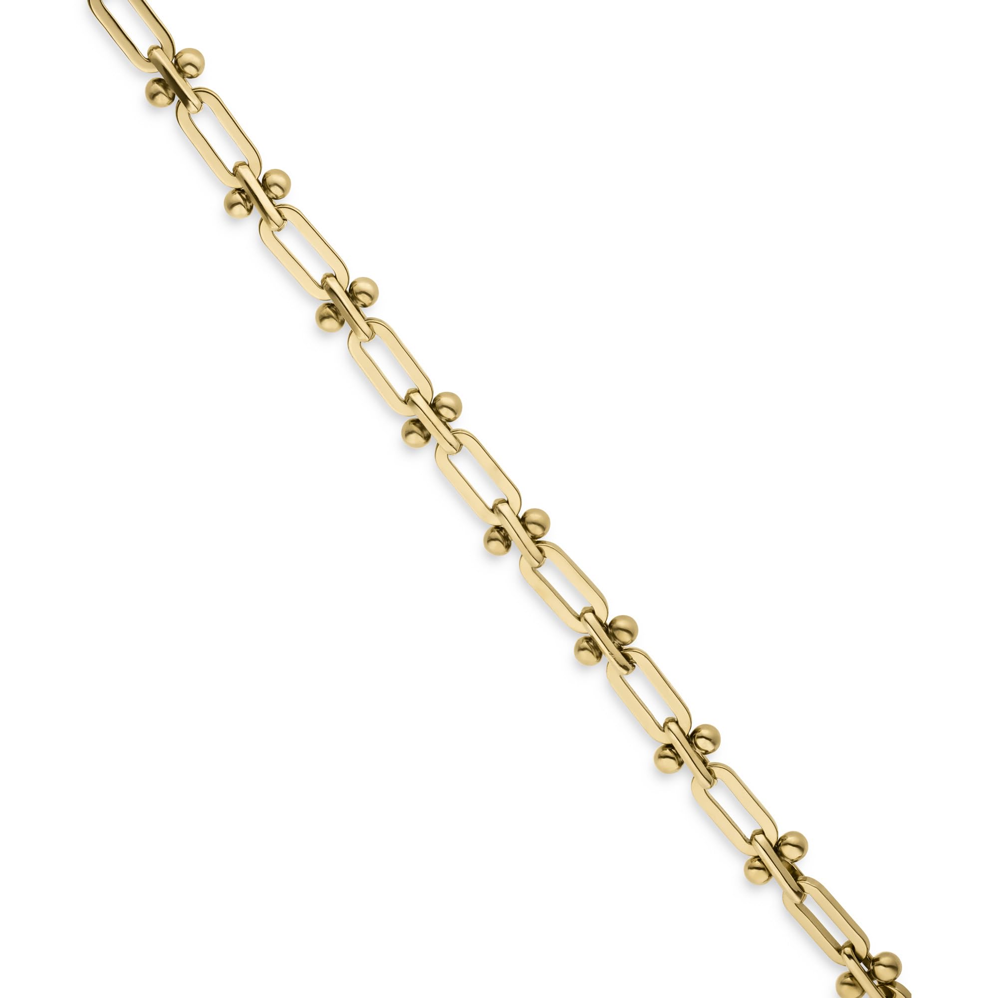 LIEBESKIND BERLIN Damen Schmuck – Armband aus Edelstahl – Silber & Gold – modernes, urbanes Design – stilvoll, markant & kombinierbar zu jedem Look