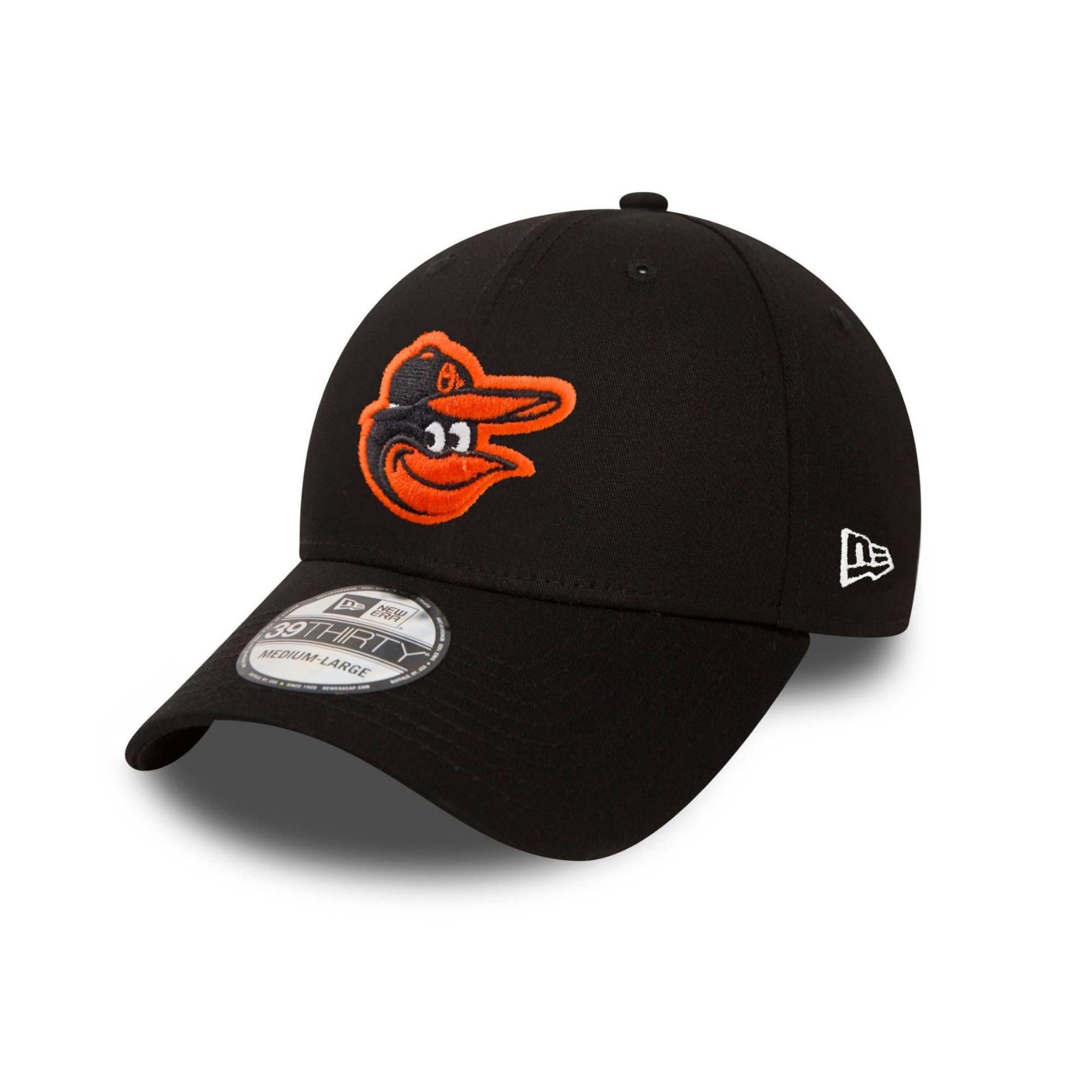 New Era Baltimore Orioles MLB Black 39Thirty Stretch Cap
