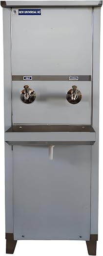 Stainless Steel Water Cooler with RO Purifier, 40 Litre Cooler Capacity, 25 LPH Ro Capacity, 2 Taps (1 Cold - 1 Normal).