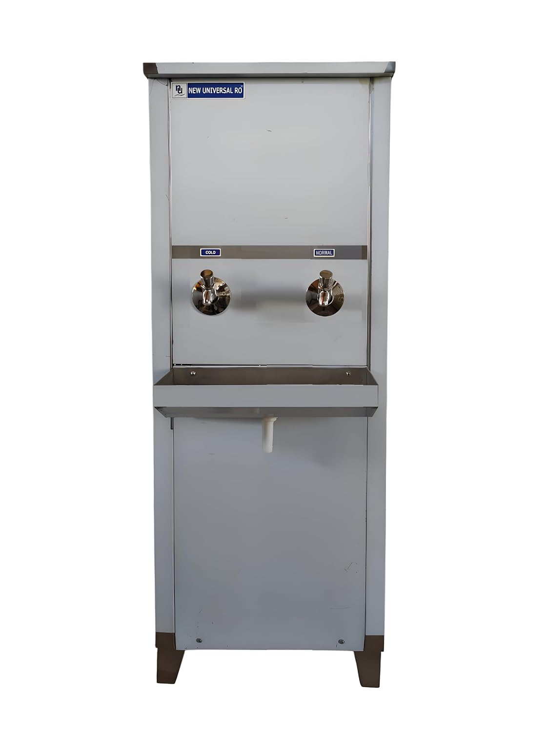 Stainless Steel Water Cooler with RO Purifier, 40 Litre Cooler Capacity, 25 LPH Ro Capacity, 2 Taps (1 Cold - 1 Normal).
