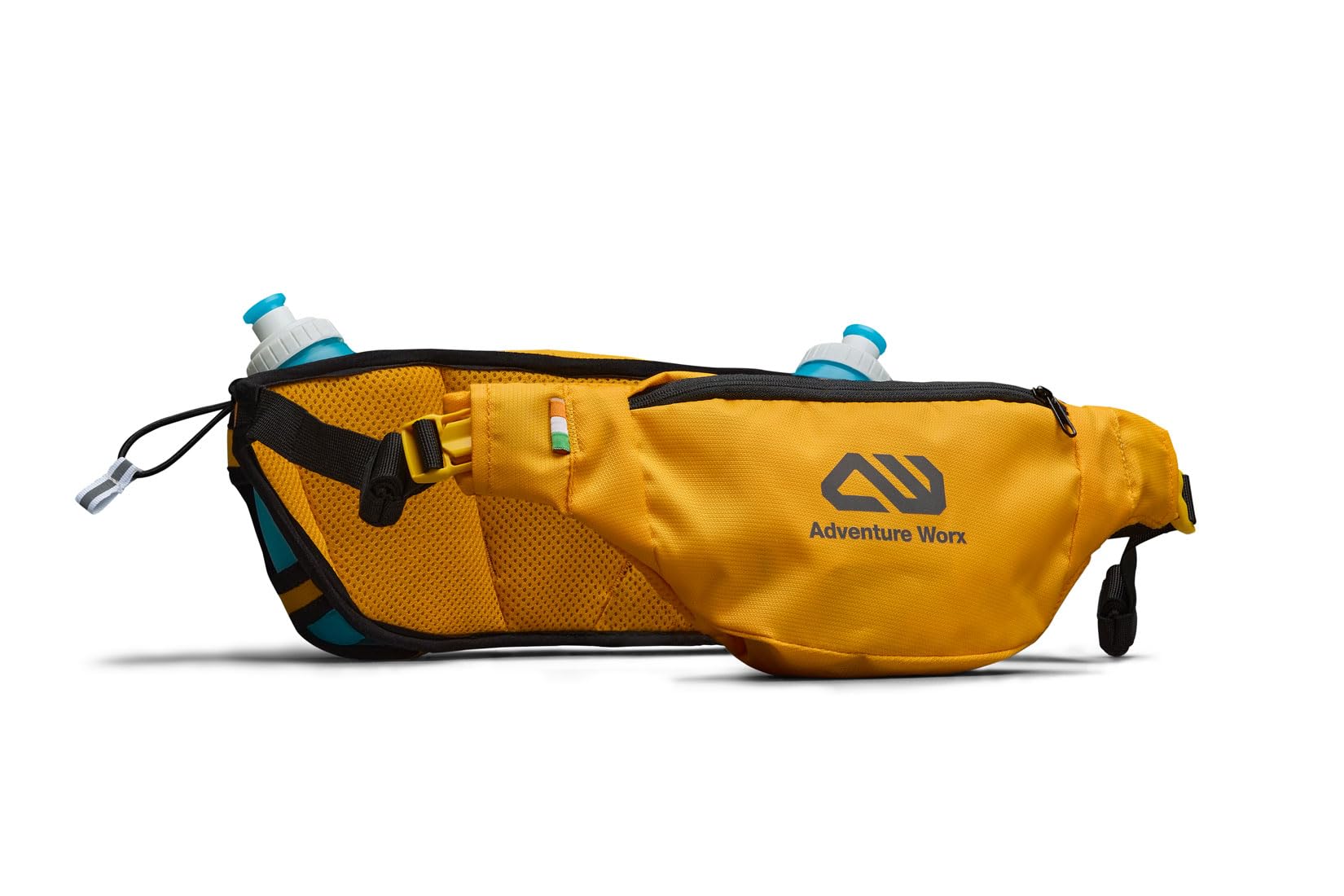 Hydra Light Run Waist Pouch (Calendula) | Running Hydration Belt | Hydration Waist Bag for Men | Waist Pouch for Women | Lightweight Waist Bag with Adjustable Strap for Outdoor Sports