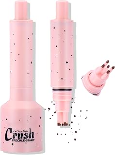 Freckle Stamp, Liquid Freckles Pen, Faux Freckle Makeup Pen, Long Lasting, Waterproof, Quick Dry, Lifelike Magic Freckles Tattoo Marker for Natural Sunkissed Makeup #02 Medium