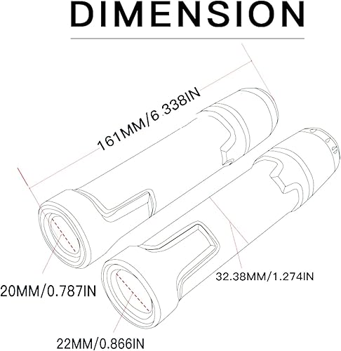 Miniatura 2 de DOUKI for Y&AMAHA FZ1 Fazer FZ6 FZ600 FZ 600 FZ6R FZ8 Handle Grip Motorcycle Accessories Handle Grips Handlebar Grip (Color  Silver)
