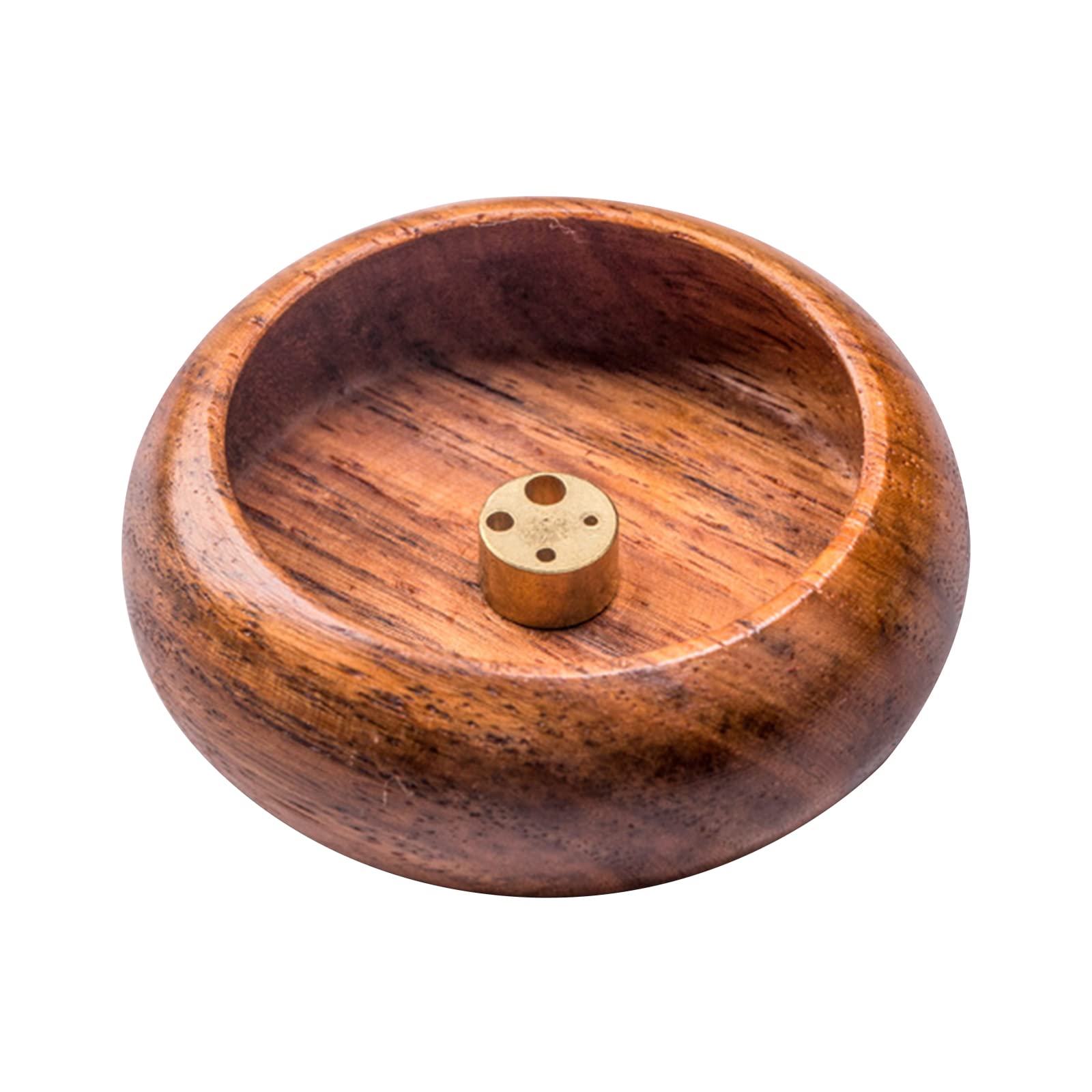 Jazuaiao Wood Stick Burner Censer Bowl Tray Home Decoration for, Yogas Holder Burner for Sticks