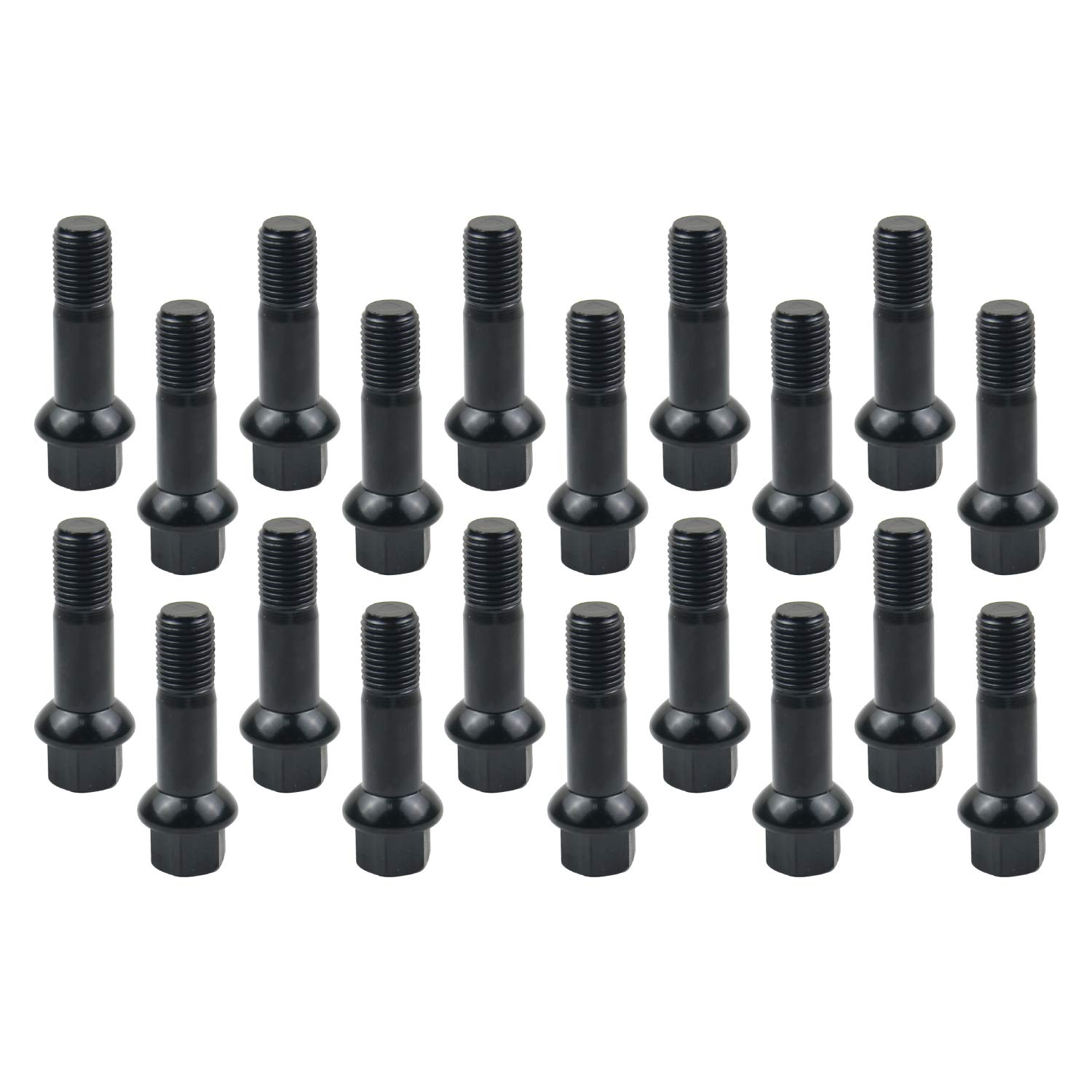 Bisenya 20* Radschraube Radbolzen M14x1.5mm 0009907607 Kompatibel mit W164 | 0009901807 Kompatibel mit AMG GT 43 E450 EQS 450