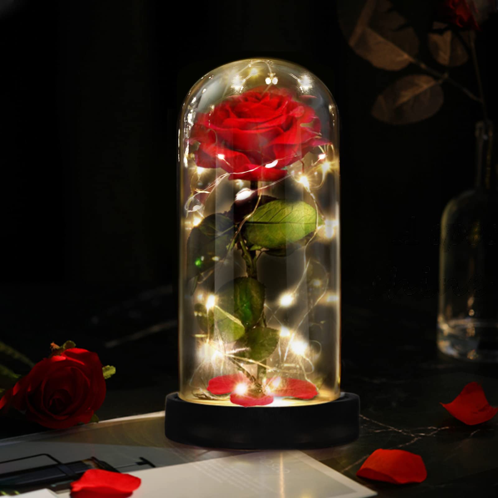 Disney Beauty And The Beast Rose Wallpaper