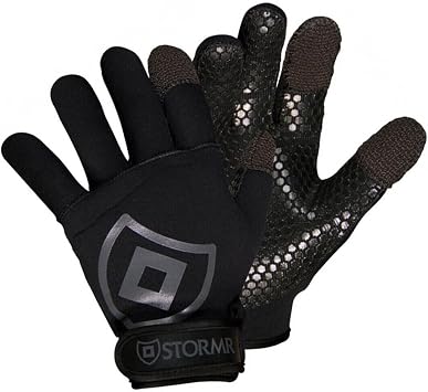 STORMR Torque Kevlar Neoprene Gloves - Black - 2XL