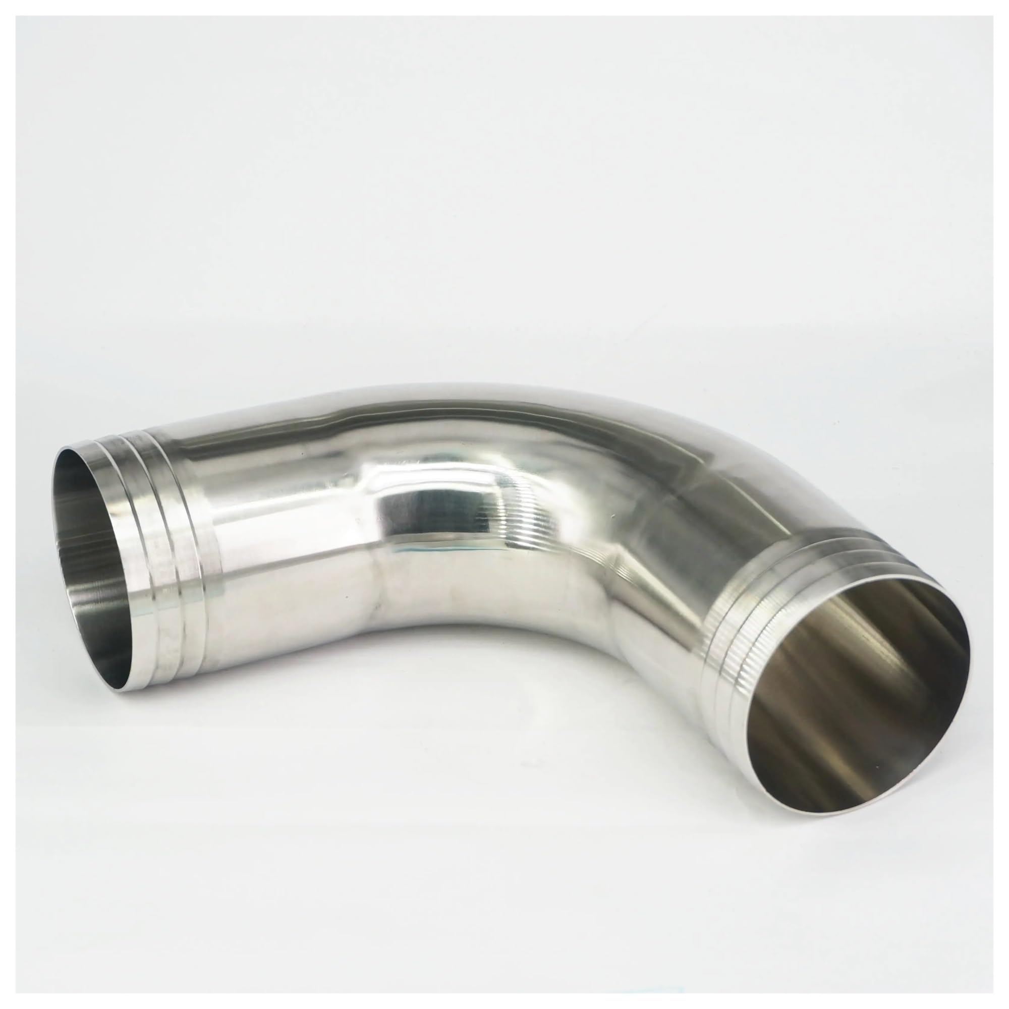 Czmdkexm One Color Fit For 76Mm 3" I/D Hose Barbed 304 Stainless Steel 90 Degree Elbow Pipe Fitting Connnector