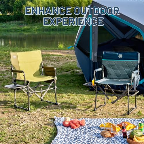 TIMBER RIDGE Aluminum Camping Directors Chair WFC-DC-1026-BL-2P の商品画像 7