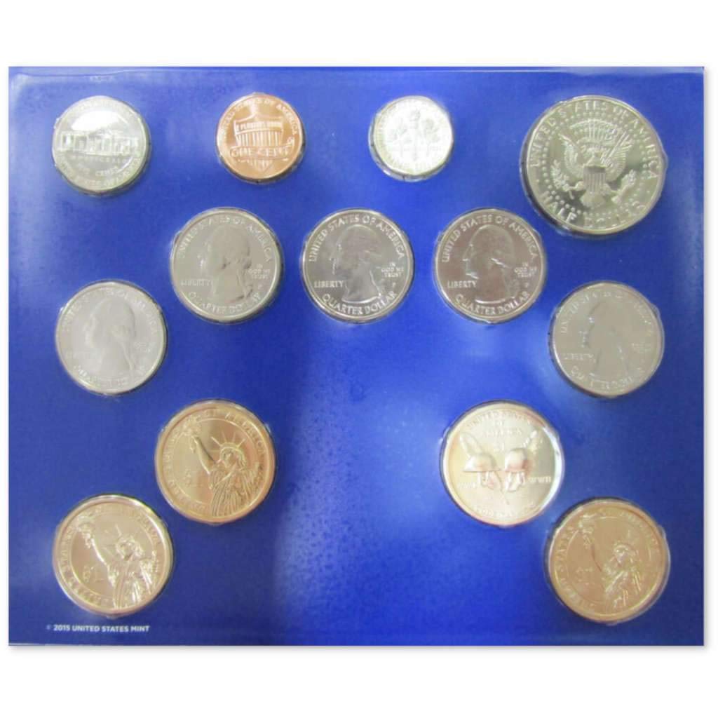2016 Uncirculated Coin Set U.S Mint Government Packaging OGP COA
