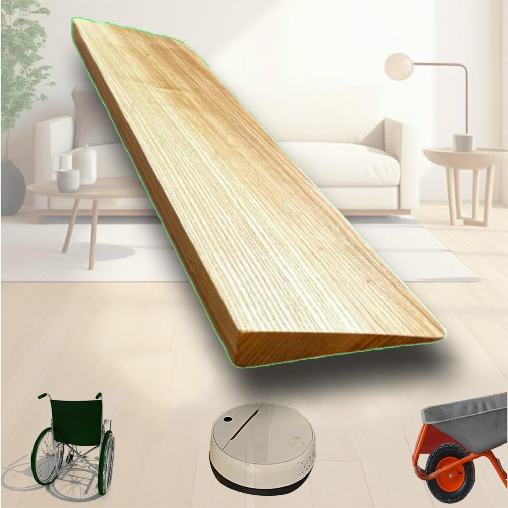 Legno Rampa di Soglia per Sedia A Rotelle Rampa di Marciapiede Antiscivolo