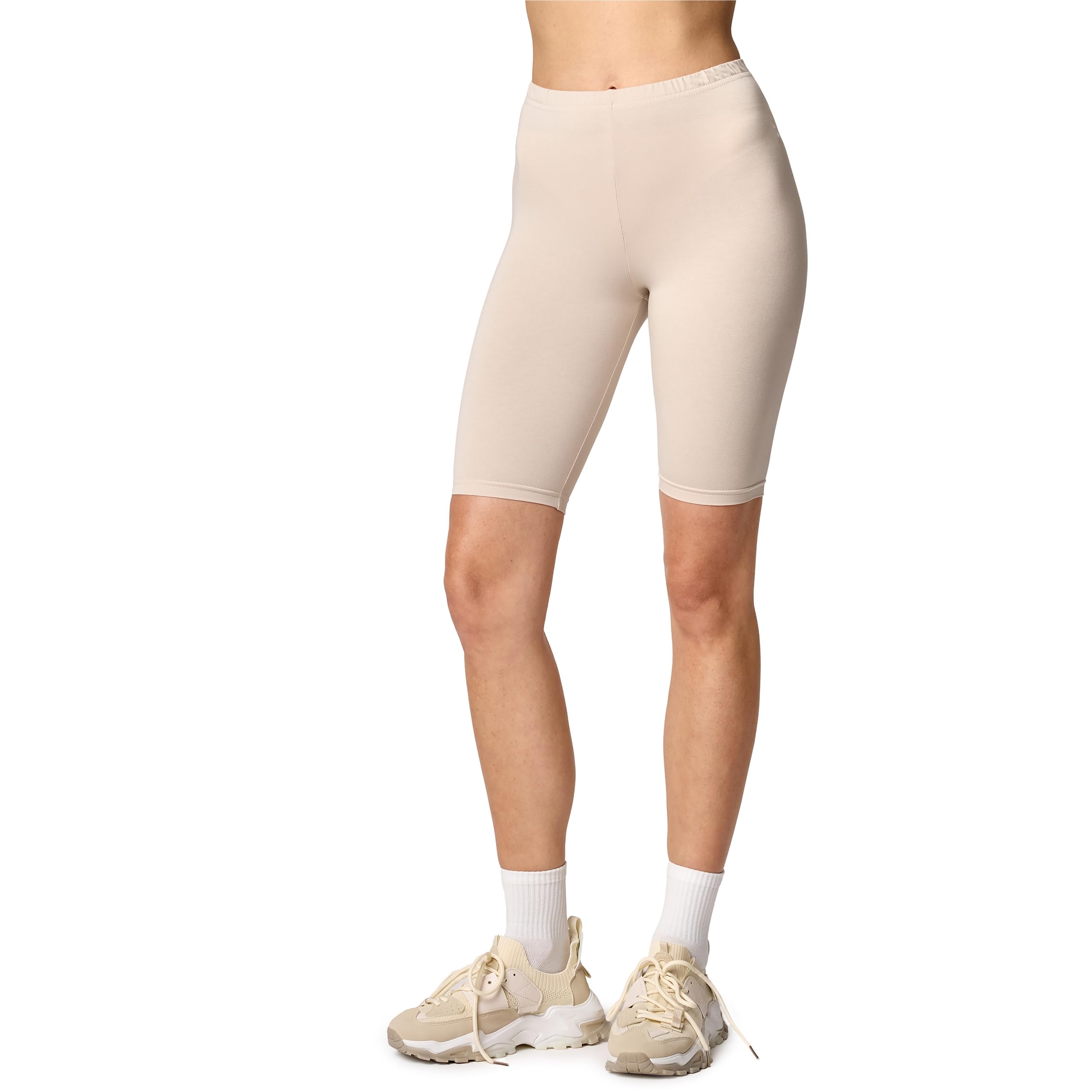 Merry Style MS10-145 Women's Sports Leggings Cycling Shorts Sports Trousers Made of Viscose