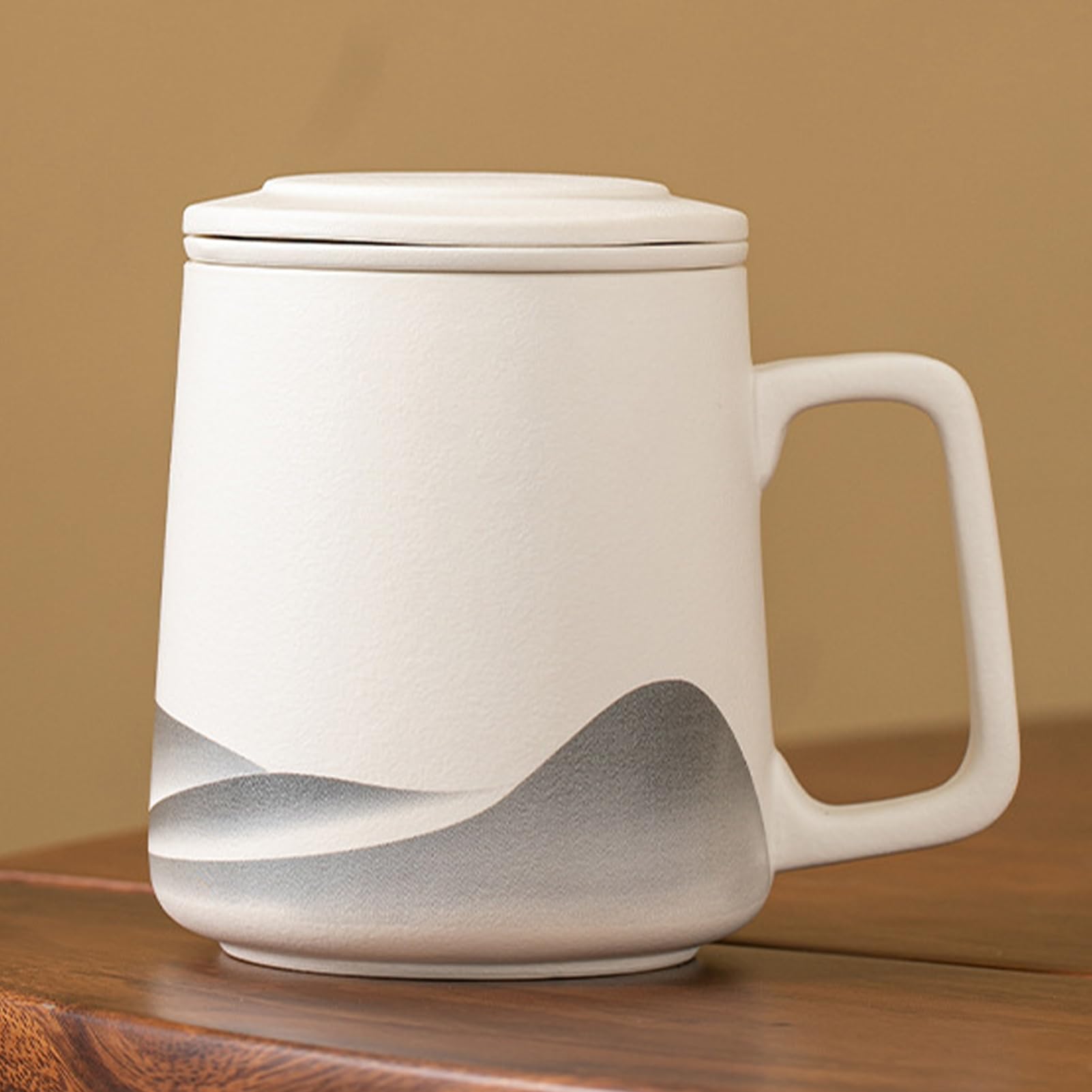 Taza de té con infusor y tapa Botella Infusión Viaje