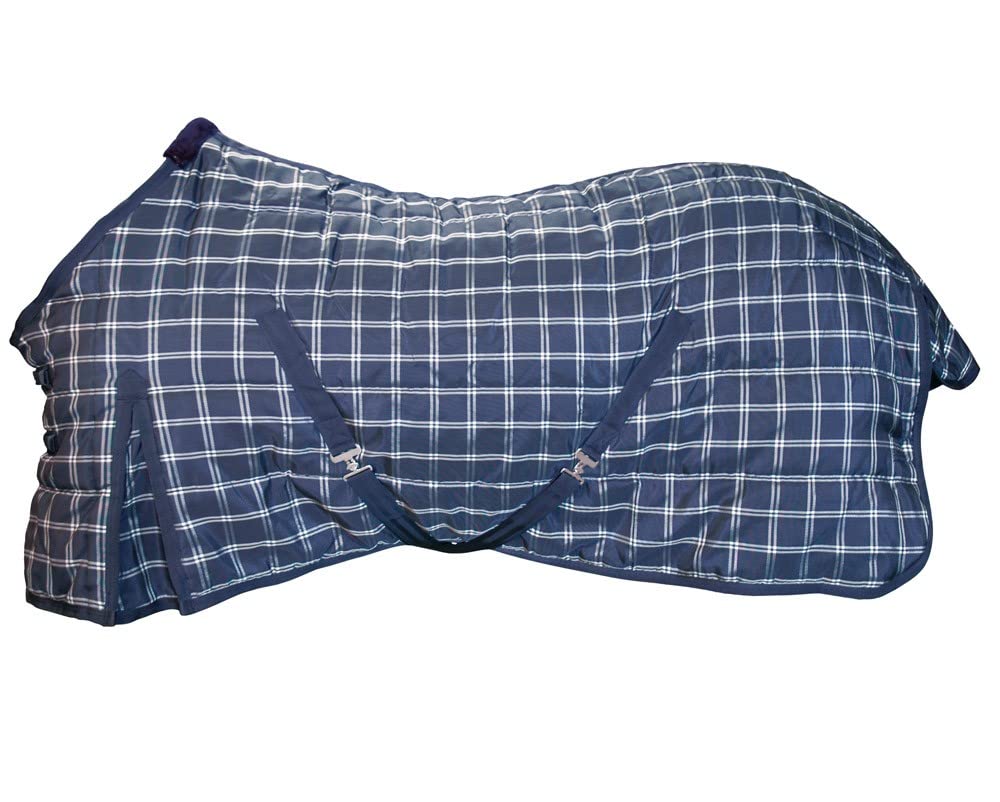 Umbria Equitazione Coperta da Box Modello Alaska 115 cm, Blu