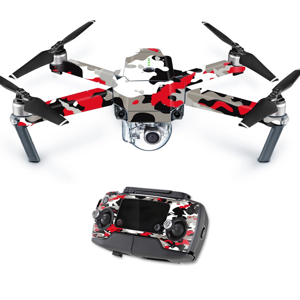 Mightyskins Skin Compatible With Dji Mavic Pro Quadcopter Drone - Rift | Protective, Durable, And Unique Vinyl Decal Wrap Cover | Easy To Apply, Remove, And Change Styles | Made In The Usa