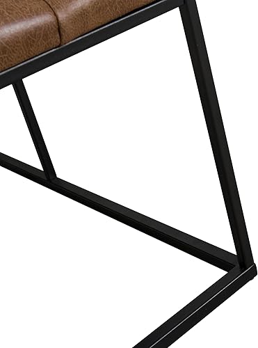 Miniatura 7 de HomePop Decoración del hogar | Banco tapizado grande | Otomana de banco con almacenamiento para sala de estar y dormitorio | Muebles decorativos