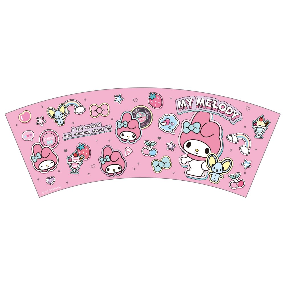 Amazon.co.jp: サンリオウォーターカップ ペタペタステッカーズ／マイ