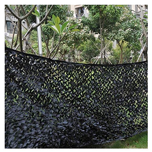 Tarnnetz Sonnenschutz Tarnnetz, 4x6m Markise Schwarz Oxford Tuchnetz Garten Schattennetz Für Balkon Terrassenschutz… – Bild 7