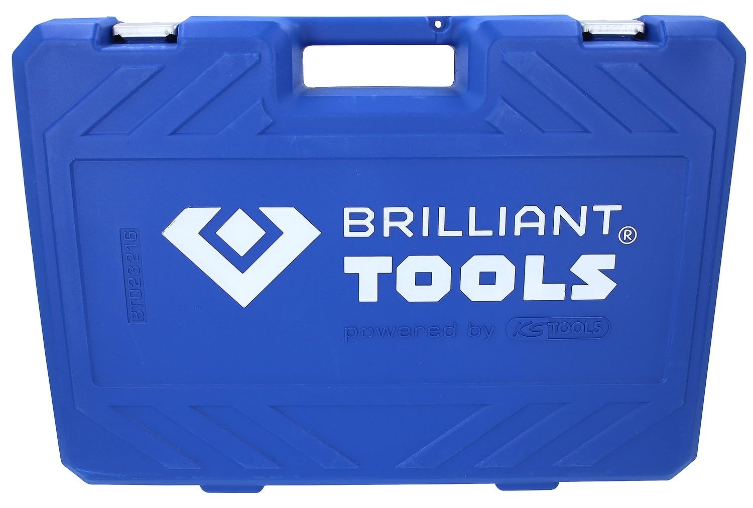 BRILLIANT TOOLS BT023216 Juego de llaves de vaso, 216 pzs, 1/4", 3/8", 1/2" [Powered by KS TOOLS]