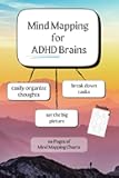 Mind Mapping for ADHD Brains Blank Mind Map Template Workbook: 110 Blank Charts, 6x9, Softcover