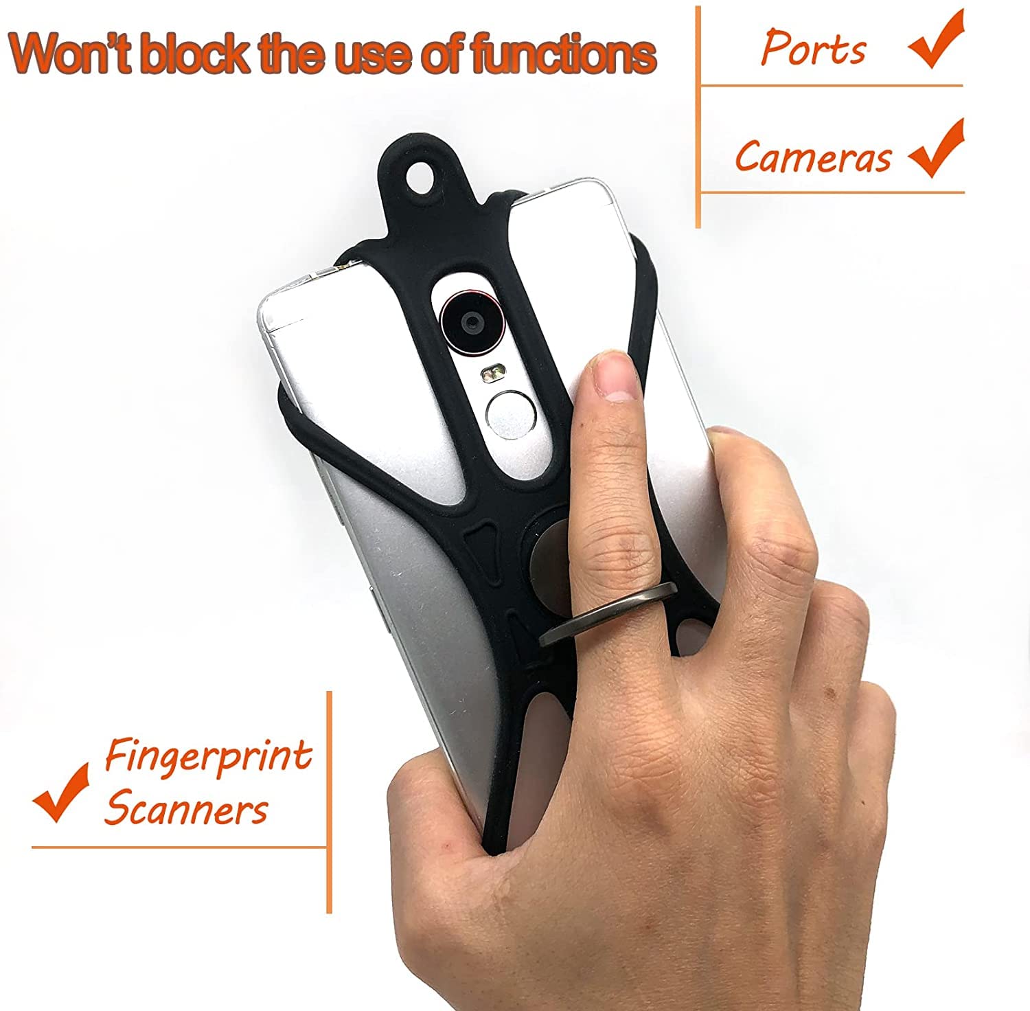 Amazon.com: NEECONG Lanyard Holder, Universal Fishing Protect Rugged Phone  Tether and Ring Grip, Compatible with Most Smartphones : Cell Phones &  Accessories